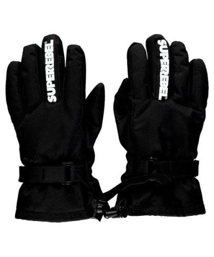 SuperRebel nutz ski glove superstainable with fleece -