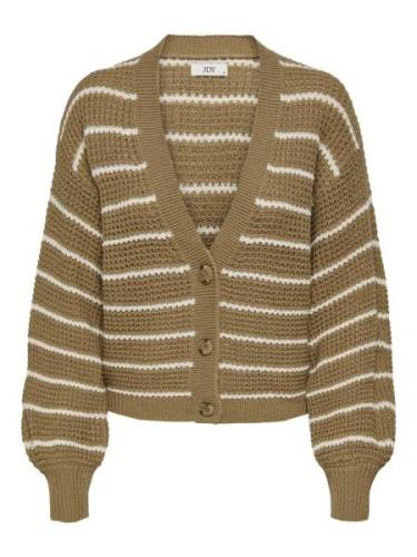 Jacqueline de Yong Ellen l/s v-neck stripe cardigan