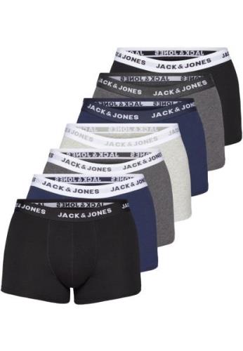 Jack & Jones Heren boxershorts effen trunks jacbasic 7-pack