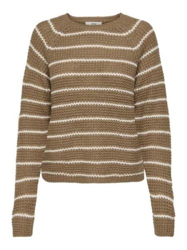 Jacqueline de Yong Ellen l/s oneck raglan pullover knt