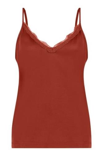 Studio Anneloes Vivie lace singlet brique