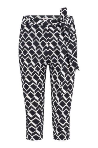 Studio Anneloes Hanna graphic capri trousers dessin