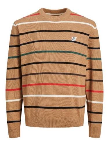 Jack & Jones Jormarco knit crew neck dessin