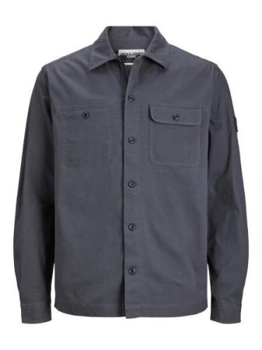 Jack & Jones Jcoclassic ben overshirt ls relaxed steel