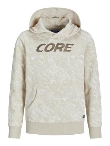 Jack & Jones Jcoaop luner sweat hood smu jnr zand dessin