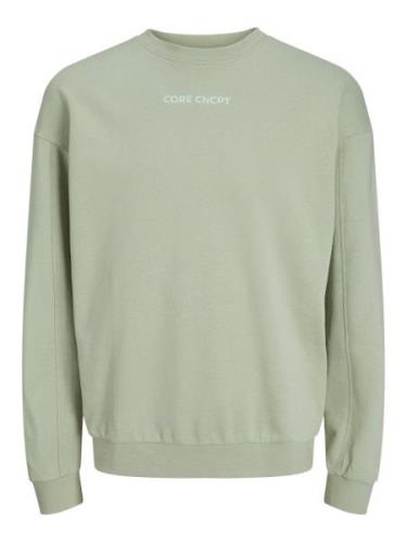 Jack & Jones Jcostagger sweat crew neck mint