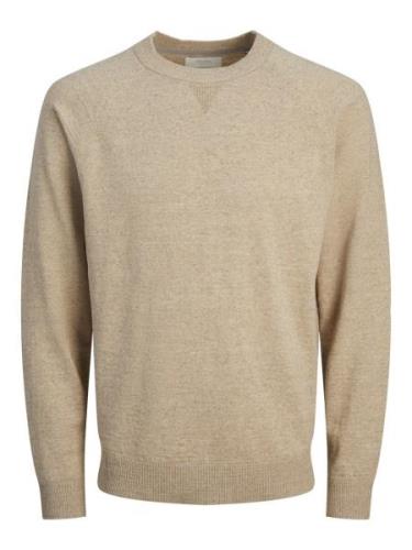 Jack & Jones Jprccmiles knit crew neck beige