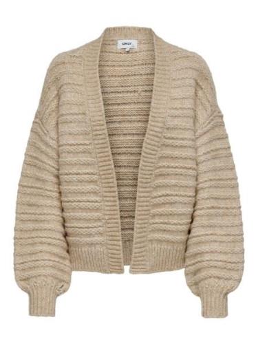 Only Onlnala life wool ls open cardigan zand dessin