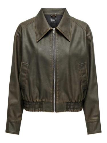 Only Onlmindy faux leather bomber fw otw -