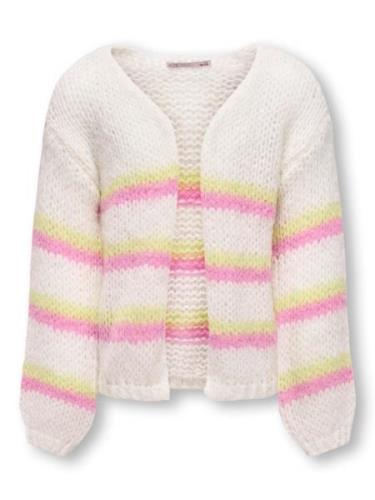 Only Kognordic life ls stripe cardigan ecru dessin