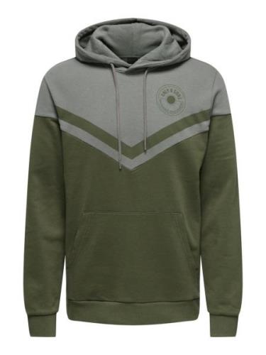 Only & Sons Onsnewwagner reg sweat hoodie cs dessin