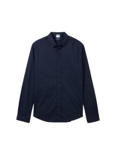 Tom Tailor Fitted printed strech shirt dessin