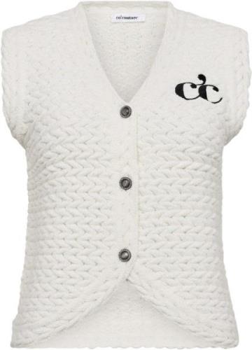 Co'Couture Millycc knit vest off white