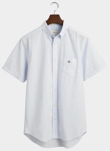 Gant Casual hemd korte mouw classic poplin gingham ss shir 3000121/455