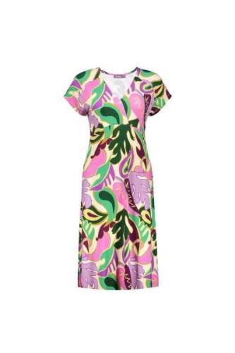 Geisha 47137-60 june dress short sleeves aop