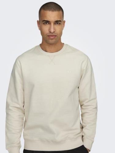 Only & Sons Onsdan unbrushed reg crew neck swea