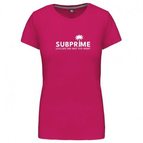 Subprime Wmn tee palm