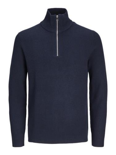 Jack & Jones Jjeperfect knit half zip sn navy