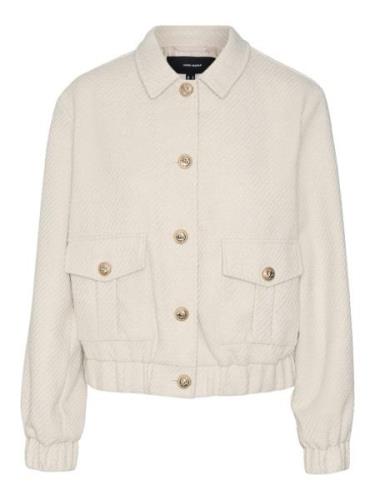 Vero Moda Vmsuzimia short jacket ecru