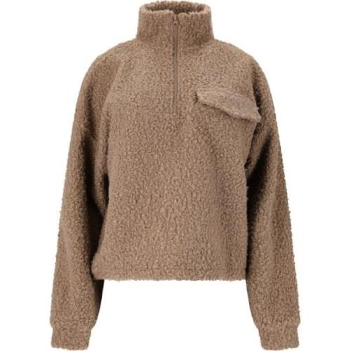 Athlecia Florrie w sherpa half zip ea243308-3107