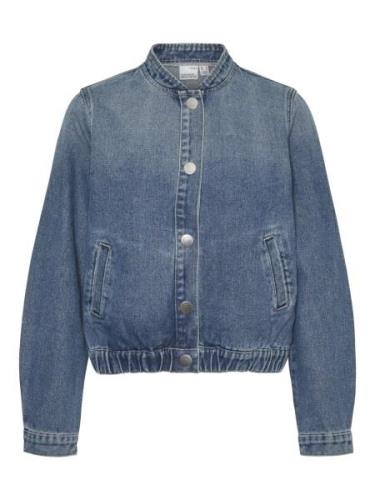 Vero Moda Vmmira ls bomber denim jac blue denim