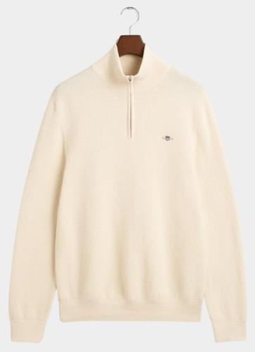 Gant Pullover cotton micro textured half zip 8030211/130