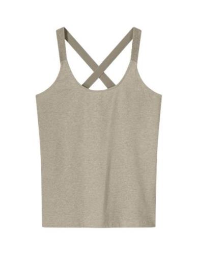 Summum Singlet crossband cotton elastane basics singlets 3s4483-30366