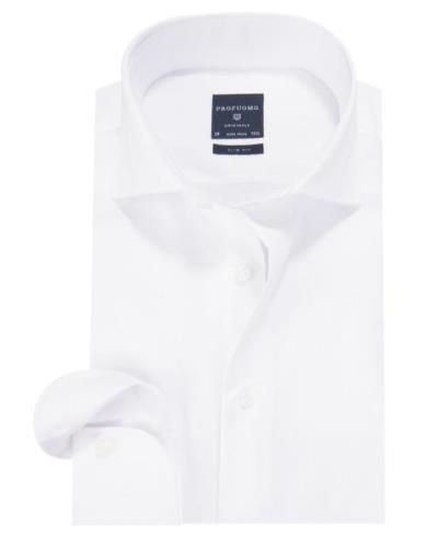 Profuomo Slim fit overhemd extra met lange mouwen