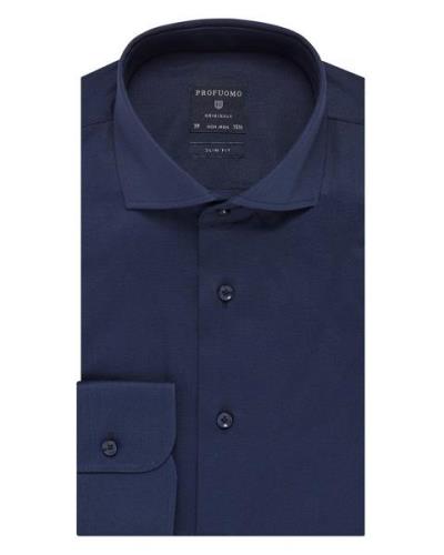 Profuomo Originale slim fit overhemd met lange mouwen