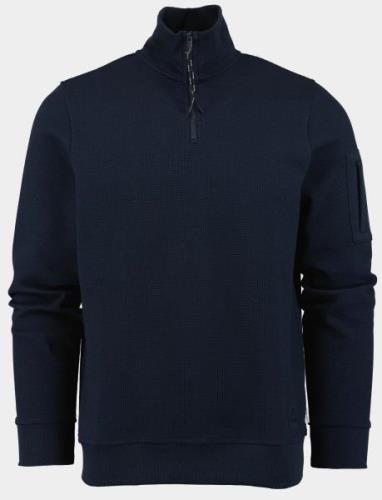 Supply & Co Pullover halvar waffle halfzip 24312ha73/290 navy