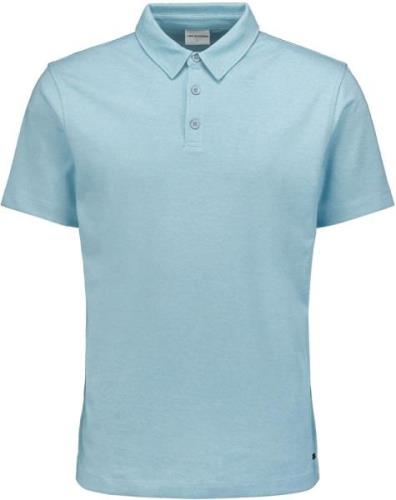 No Excess Polo korte mouw 2 coloured pique aqua