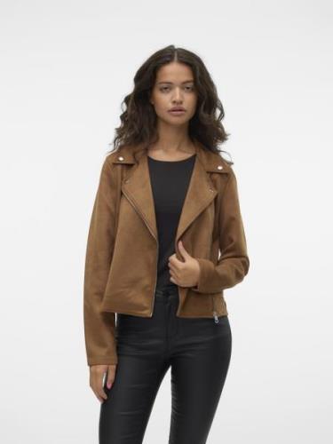 Vero Moda Vmjose ss24 short faux suede jacket