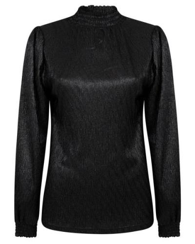 Aaiko Blouse lange mouw tory metallic