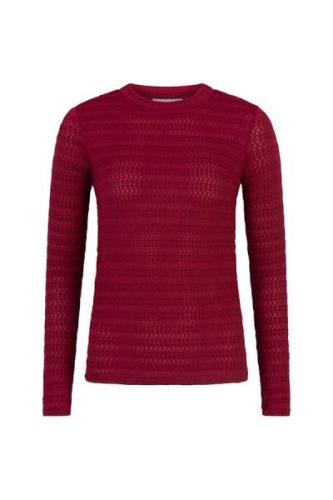 Lofty Manner Sweater lenore fuchsia