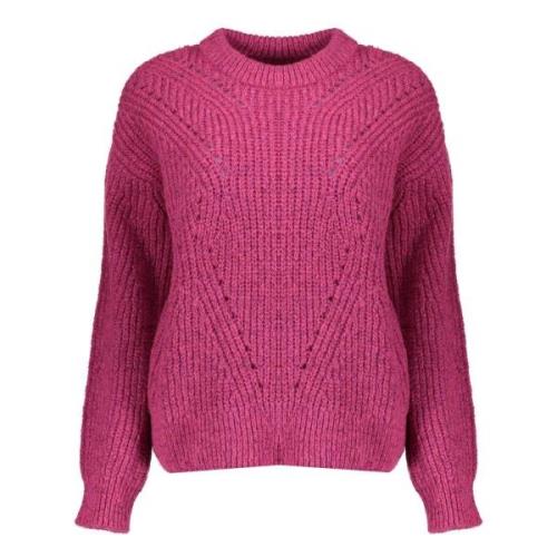 Geisha 44591-43 449 pullover ajour lurex cyclame/purple lurex