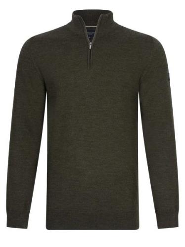 Cavallaro Merino halfzip trui