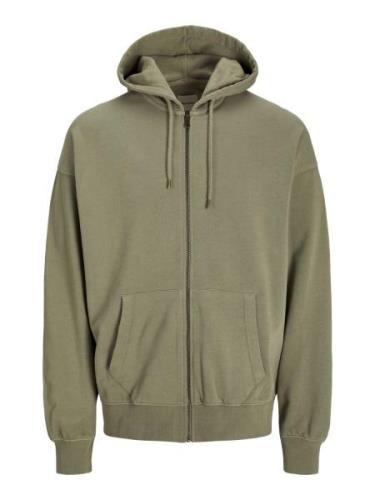 Jack & Jones Jjecharge faded sweat zip hood noos