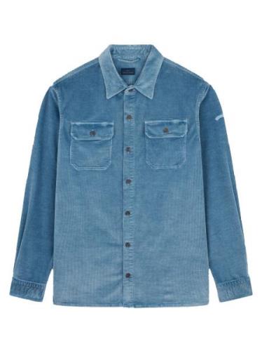 Paul & Shark Fluwelen overshirt