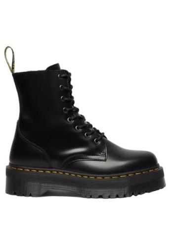 Dr. Martens Jadon black polished smooth boots