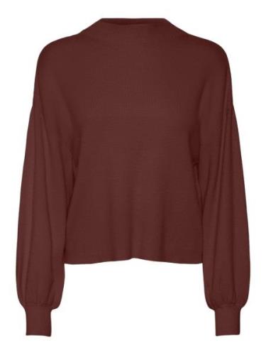 Vero Moda Vmnancy ls funnelnk pullover ga bordeaux