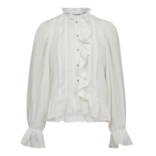 Co'Couture Cc melina frill shirt