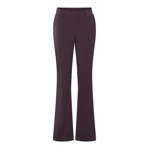 &Co Woman &co women broek penelope flare travel bordeaux