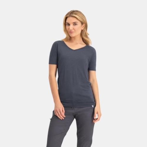 Nomad Pure merinowol t-shirt dames | graphite