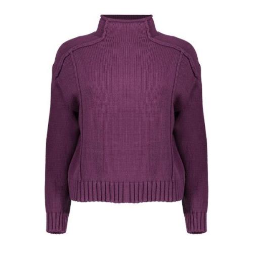 Geisha 44806-10 380 pullover turtle seams purple