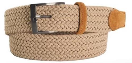 Sixroad Riem ceintuur vlecht stretch suede 395040/60