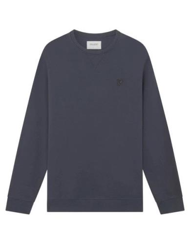 Lyle and Scott Lyle&scott tonal eagle crew neck sweaters ml424ton