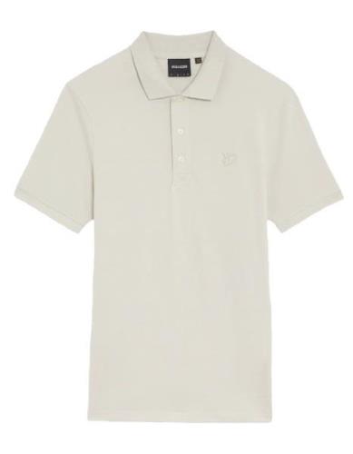 Lyle and Scott Lyle&scott tonal eagle polo shirt polos sp400ton