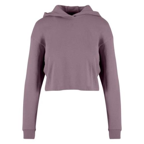 Urban Classics Dames terrycloth lichtgewicht oversized crop hoodie