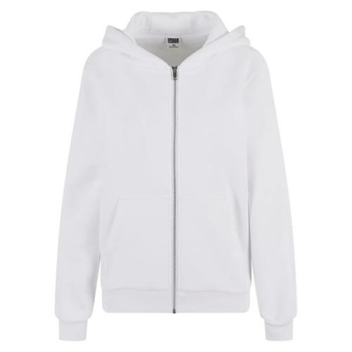 Urban Classics Dames fluffy full zip hoodie