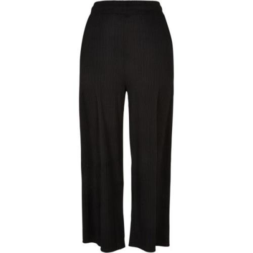 Urban Classics Dames ribbed interlock stitching culottes